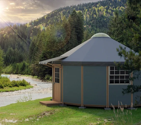 Fashion beautiful sturdy durable oversized space European yurt travel camping tent