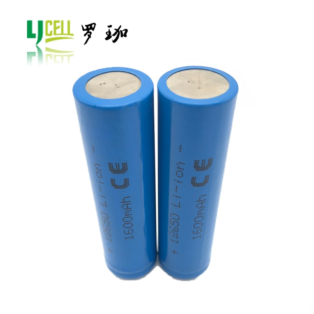li-ion rechargeable battery 3.7v 2200mah ICR18650 with 2 pins