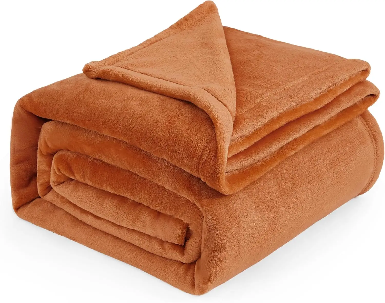 Flannel Lap Blanket -Luxury Flannel Blanket Soft Lightweight Plush Fuzzy Cozy Luxury Microfiber