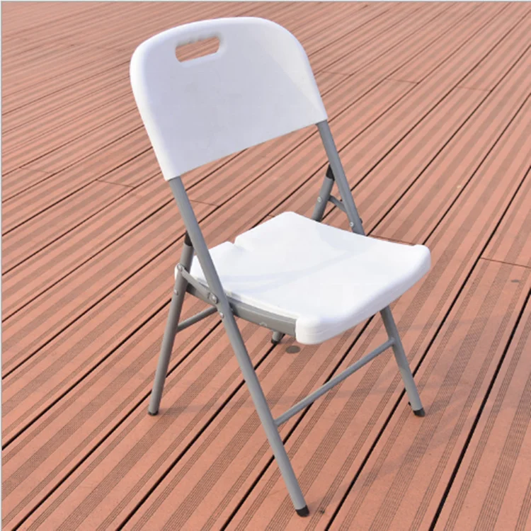 Outdoor HDPE folding plastic chair