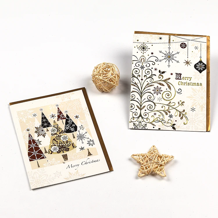 Подарочная открытка с рождественской елкой на заказ поздравительные открытки ручной работы