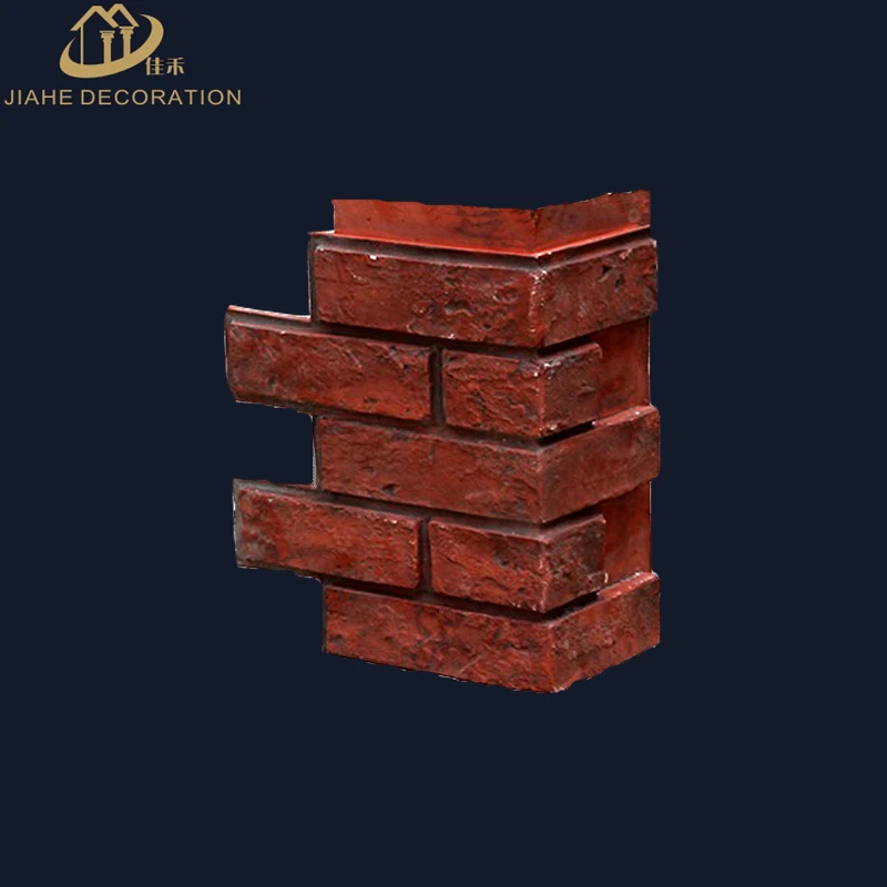 
exterior PU foam /polyurethane faux wall brick wall corner faux brick and stone decorative elements 