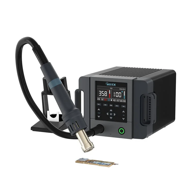 Быстрая 861PRO 1300 Вт 220 В/110 В смарт-станция для пайки горячим воздухом BGA SMD переделочная станция мобильного телефона материнская плата ремонт печатных плат