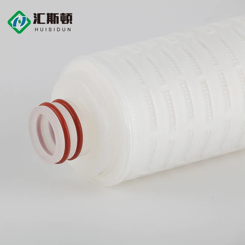 1 micron 5 inch filter cartridge autoclavable Filter PES Membrane Pleated Filter Industrial Filtration For Liquid Filtration