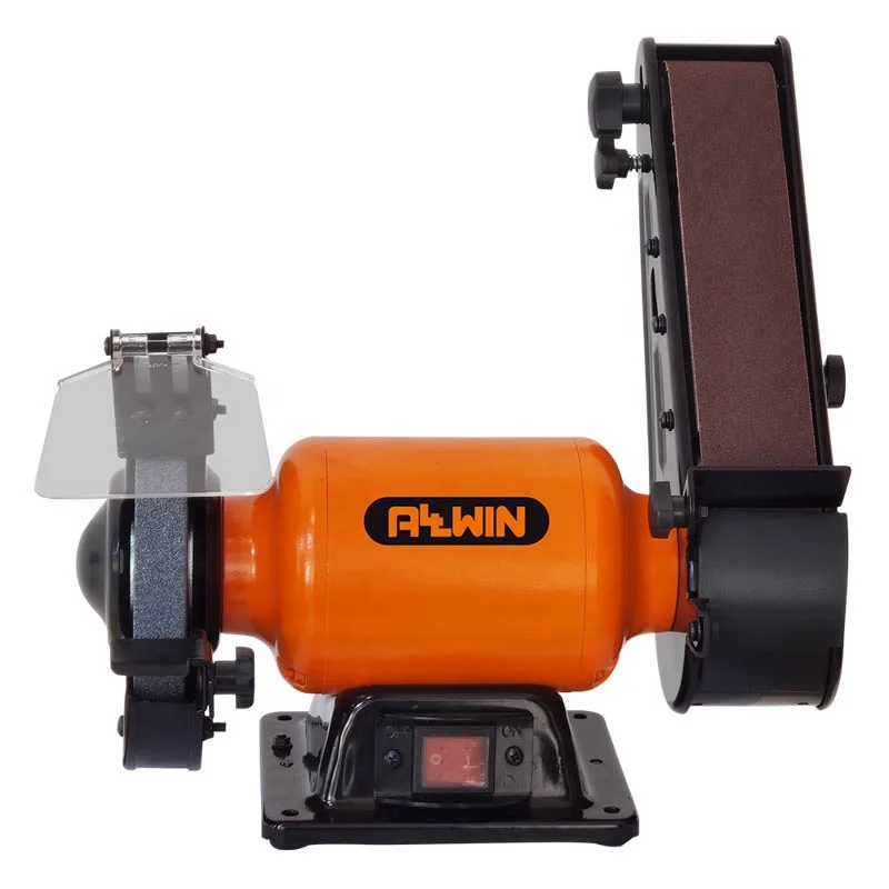 Allwin Benchtop 150mm Wheel Grinder 50*686mm Belt Sander Combo Bench Grinder Sander