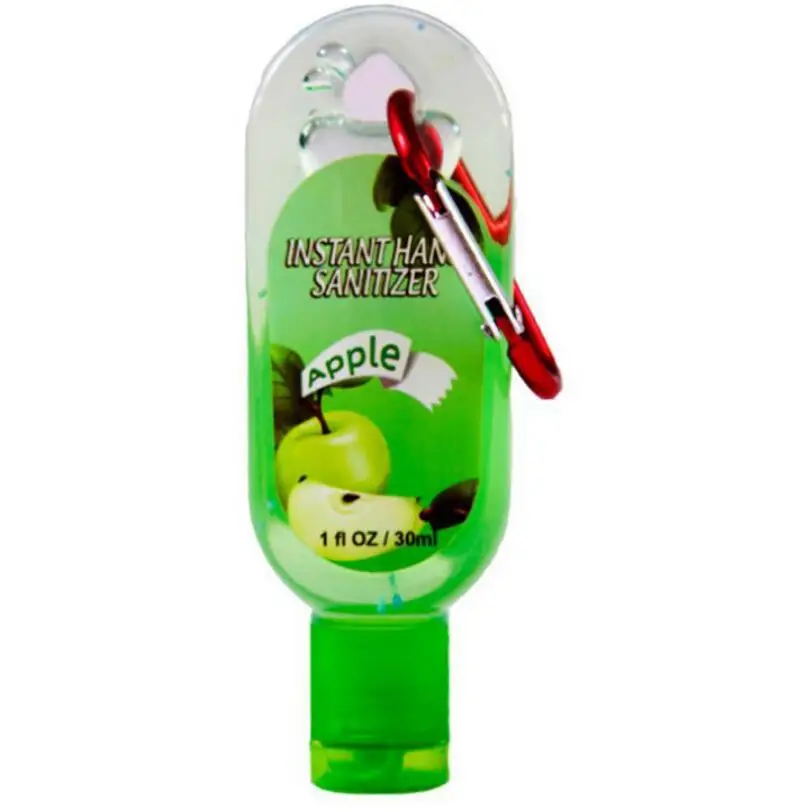 
Free sample OEM hand sanitizer with carabiner hand gel 