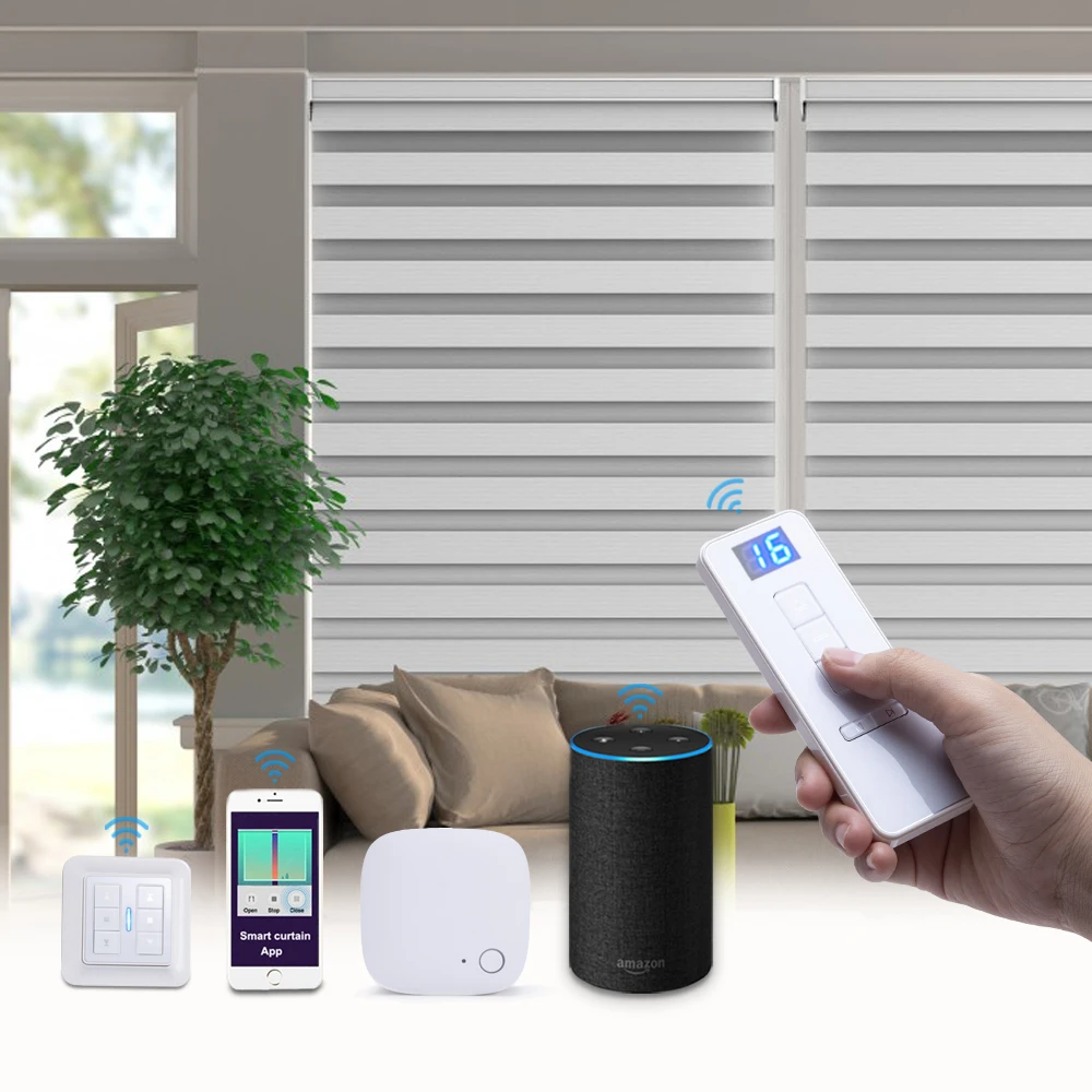  Умные жалюзи Alexa автоматические роликовые оптом Google home
