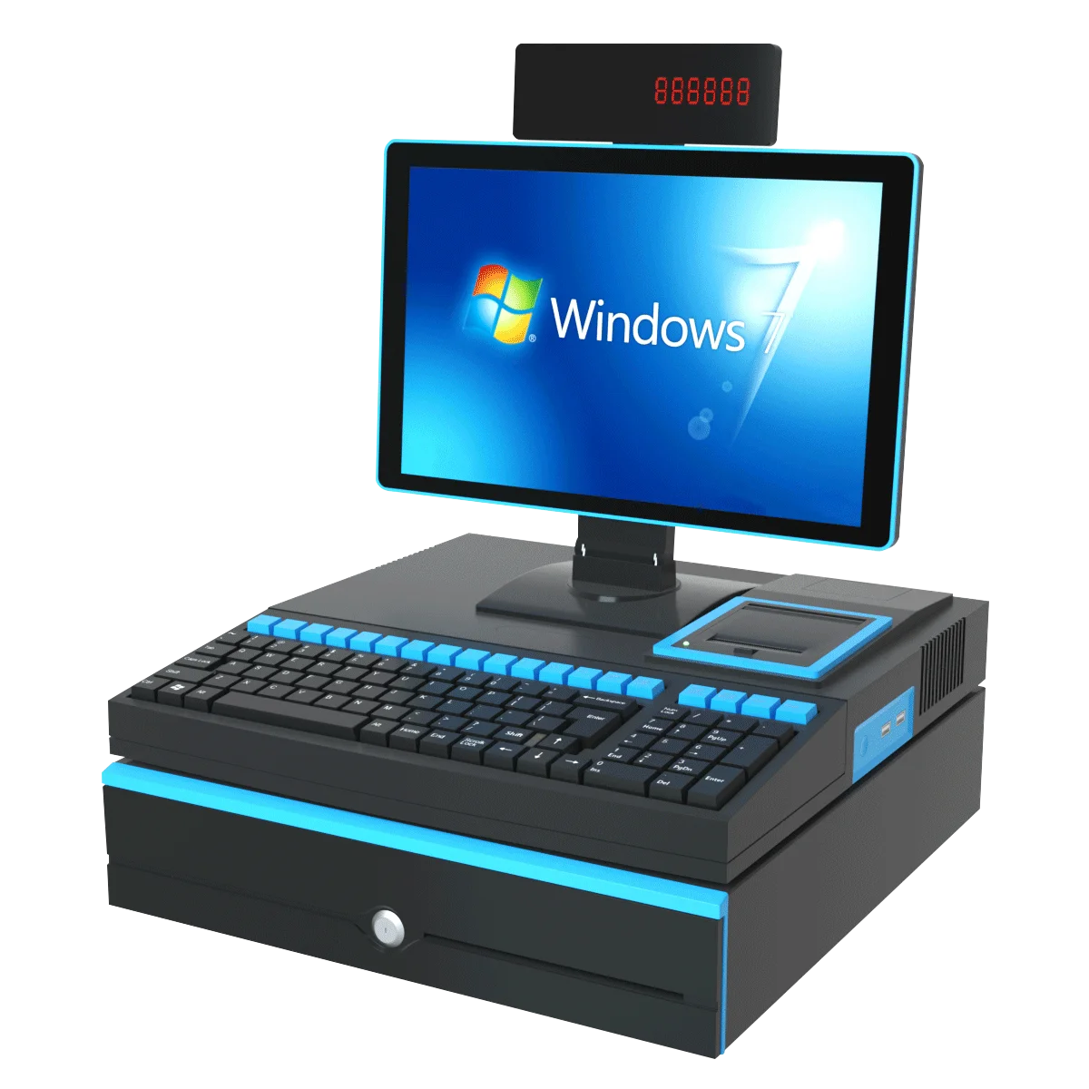 Micropos дешевые системы Windows 10 pos кассовый аппарат complet sistemas pos-машина все в одном розничном терминале pos
