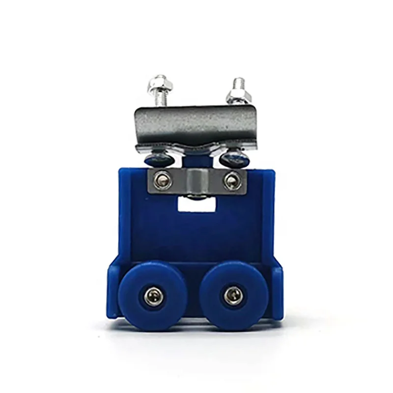 Chinese Supplier Manual Sliding Trolley for material lifting light weighted rigid crane rail system XAK