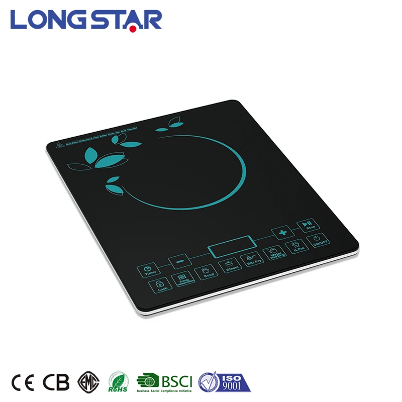 2020 Oem Induction Cooker Digital Invisible Lcd Display Induction Cooker