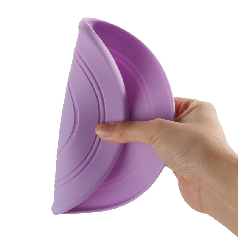 HO sales Outdoor Silicone Pet Toys Soft Durable Reusable Silicone TPR Round Flying Disc Dogs Toys