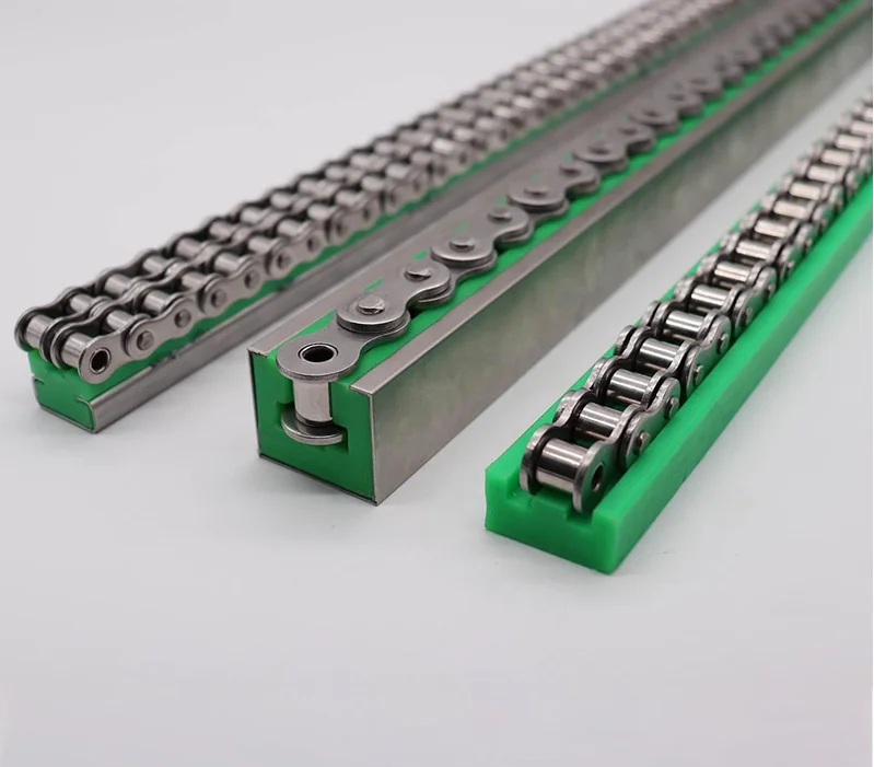 Customize UHMW-PE chain guide rail industrial conveyor wear-resistant guide rail plastic sliding chain guide rail