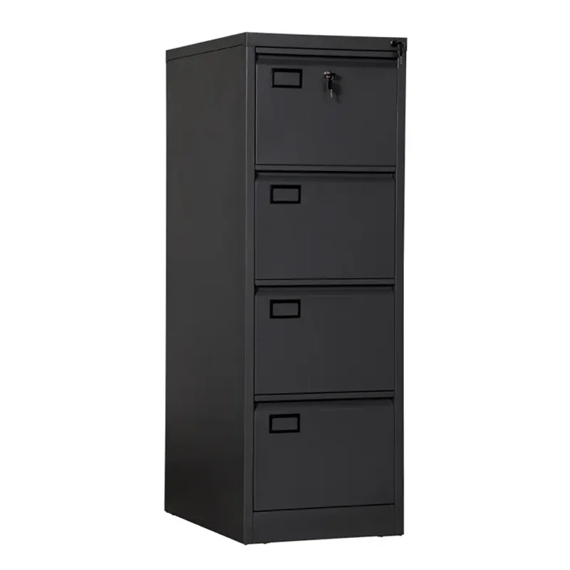Office Steel Storage Vertical File Cabinet Metal 4 Drawer Filing Steel Cabinet