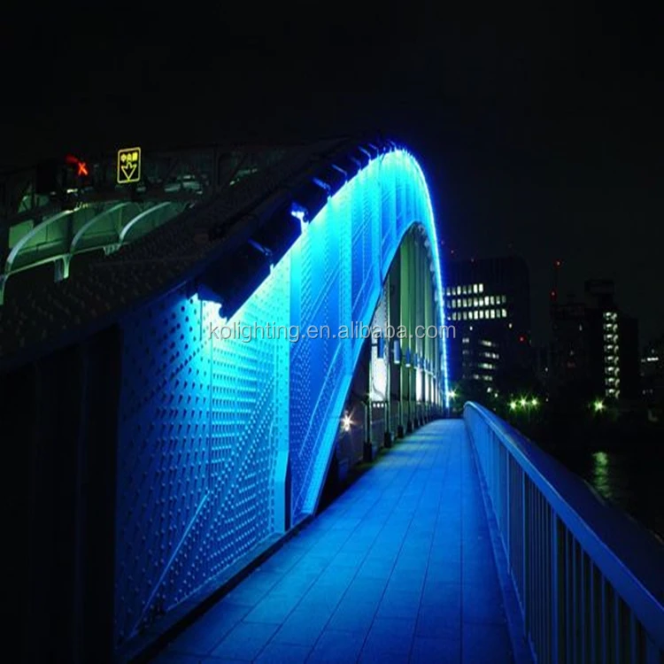 DMX Waterproof IP65 RGB Wall Washer LED Linear Facade Lighting For Outdoor Landscape Building Wall Washer Lights