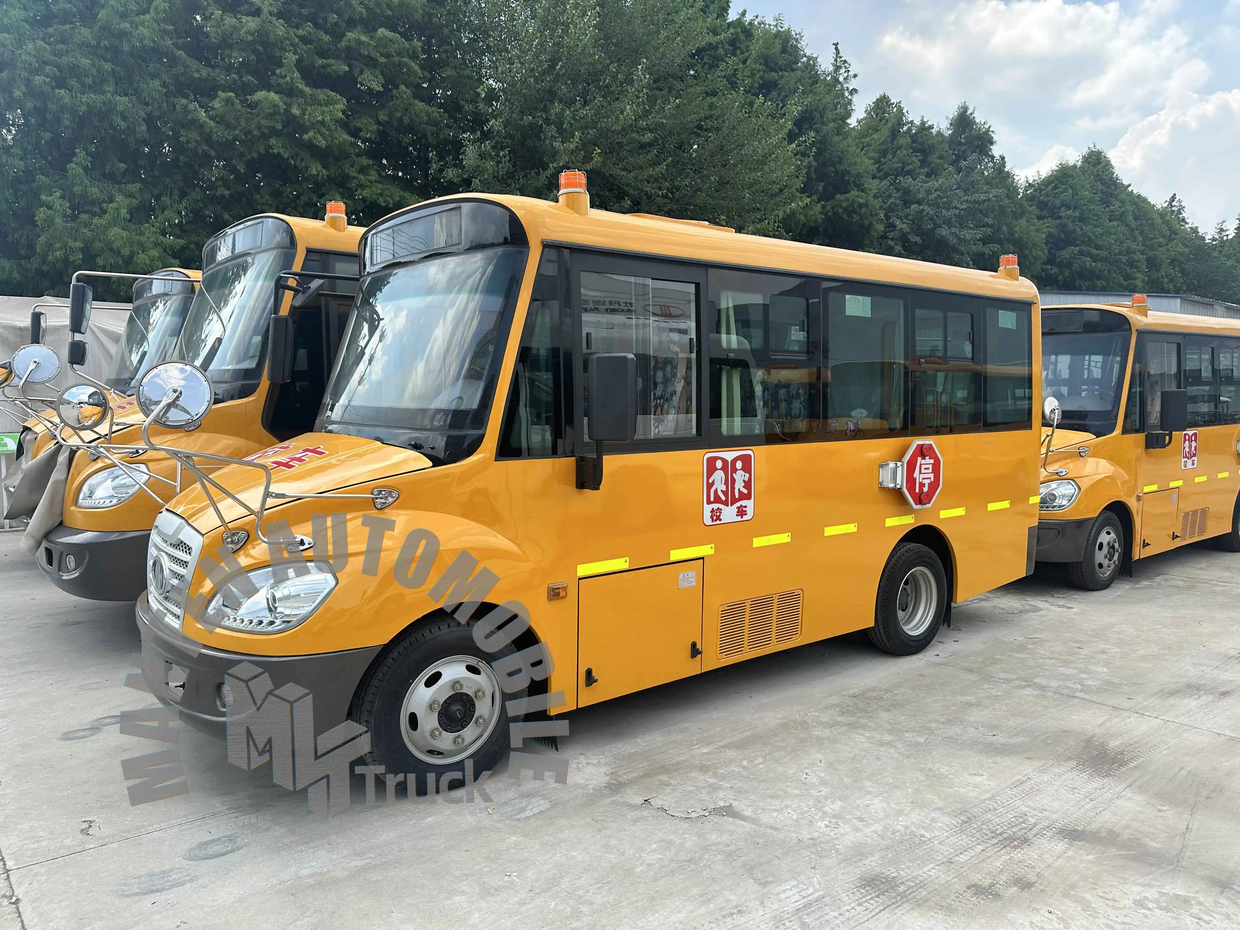 Новый 19 мест китайский мини-автобус школьный автобус пассажирский автомобиль