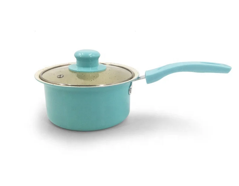 13Pcs Cookware Sets Nonstick Aluminum Green Marble Effect Coat with Tempered Glass Lid Cook Ware Set