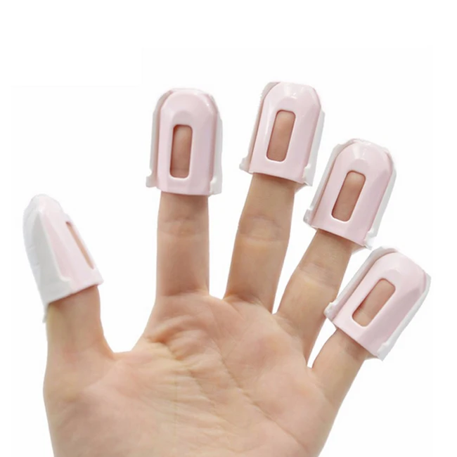 Superior 5 Pcs Plastic Soak Off Cleaner Cap Gel Polish Nail Tool Remover Clip