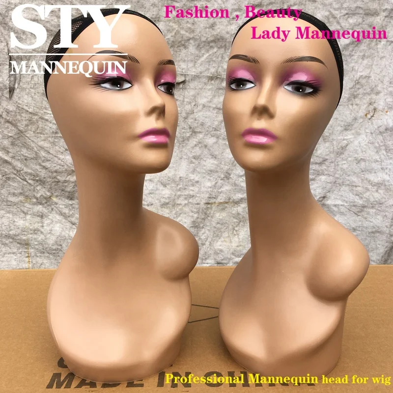 vintage style mannequin heads mannequin wig head makeup cou de mannequin