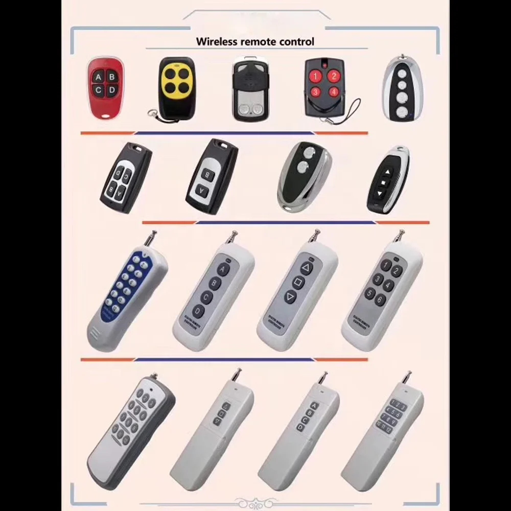 garage door remote controller wireless