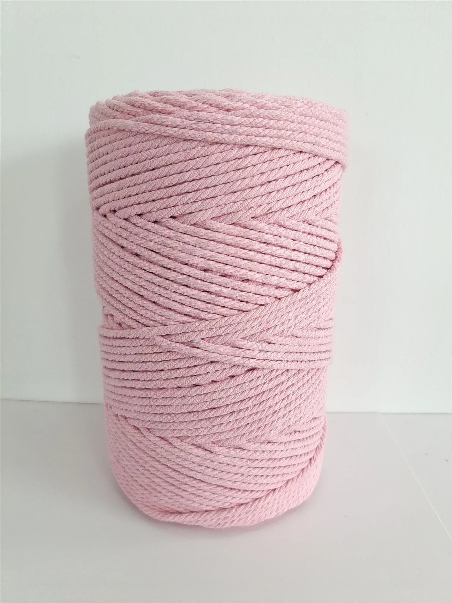 3mm recycle cotton rope wholesale  4ply cotton yarn crochet