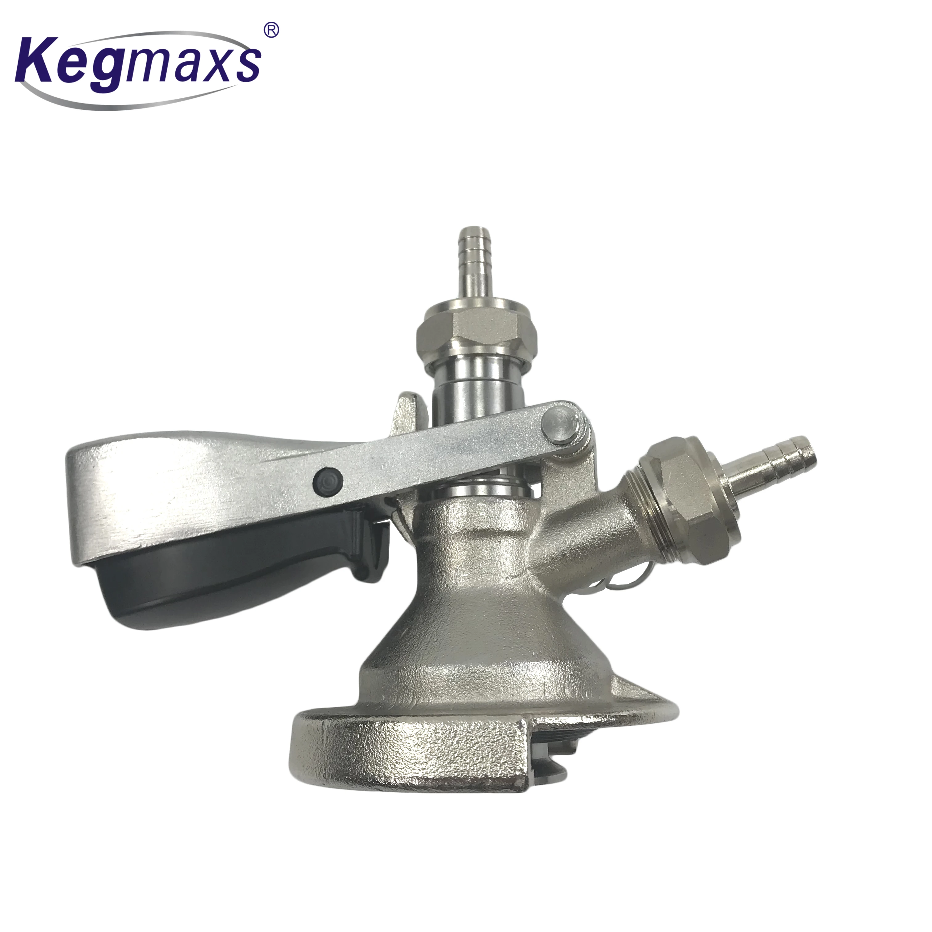Kegmaxs GoodQuality A Type Coupler with PRV for Homebrew Beer Dispenser Corny Keg Drip Tray Cleaning Keg Malt Mill Ball Lock Keg