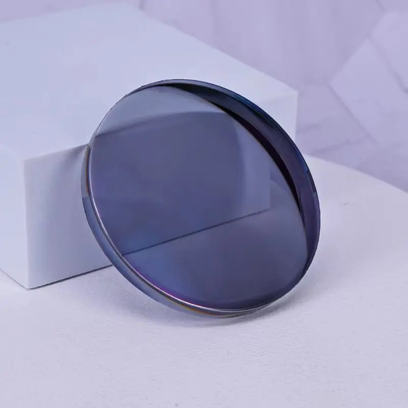 High Quality 1.59 Polycarbonate spherical Single Vision Blue Block photogrey PGX SHMC Ophthalmic Lenses