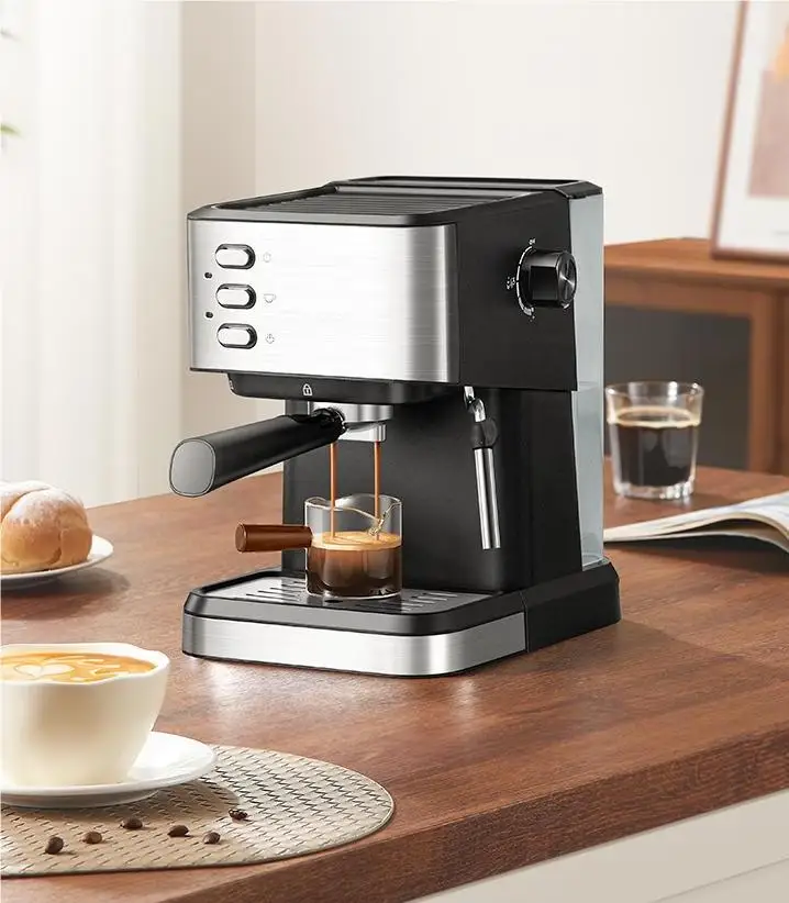 Hot sale 1.5L 20 Bar powerful with high pressure steam coffee machine Constant temperature extraction coffee maker