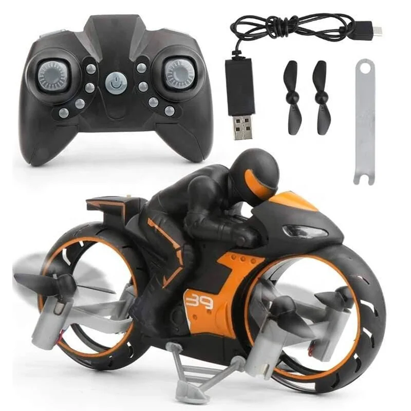 mini radio control toys rc quad copter  drone motorbike high power drone with light wholesales