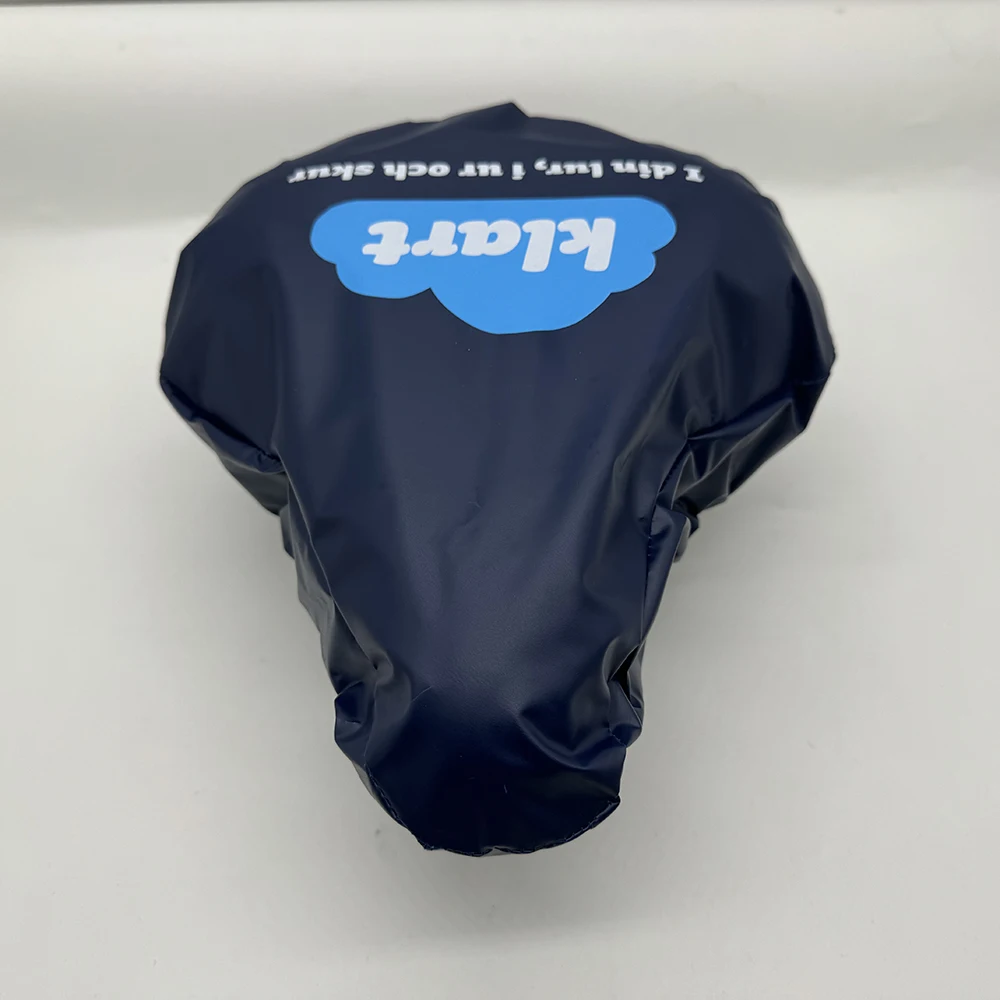 Zadelhoesjes Custom Eco Waterproof Rain Foldable Recycled Bike Seat Cushion Cover Bicycle Saddle