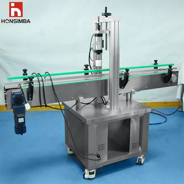 Promotion price cap feeder machine automatic bottle screw capping machine vial capping machine