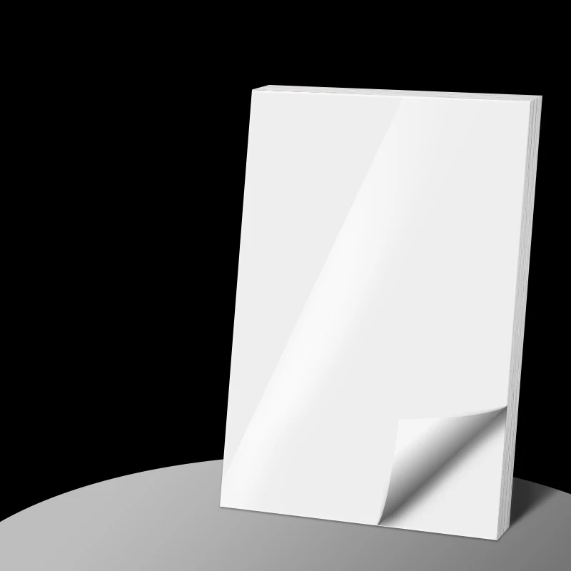 115gsm 135gsm 150gsm наклейка фотобумага Глянцевая Papel Adesivo A4 сильный клей