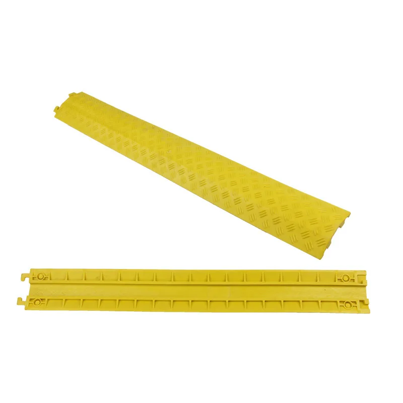 Домашний протектор кабеля Road Hump PVC односторонний удар ПВХ внутренний шланговый мост