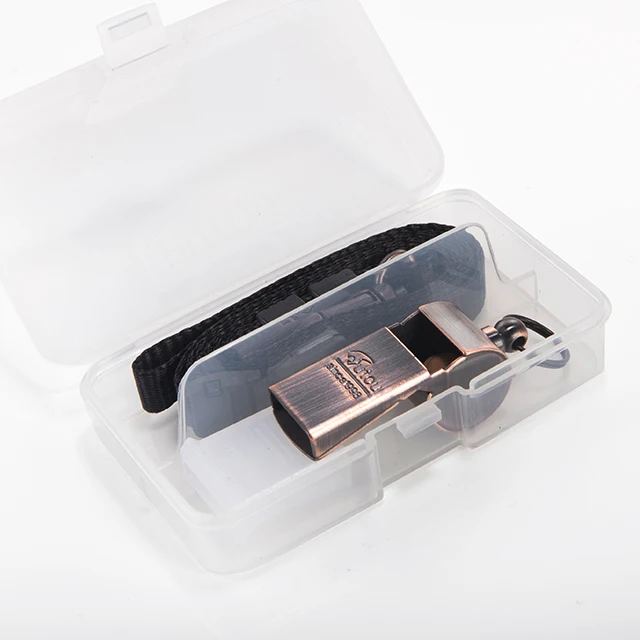 
Basketball Referee brass Metal Whistle with lanyard 