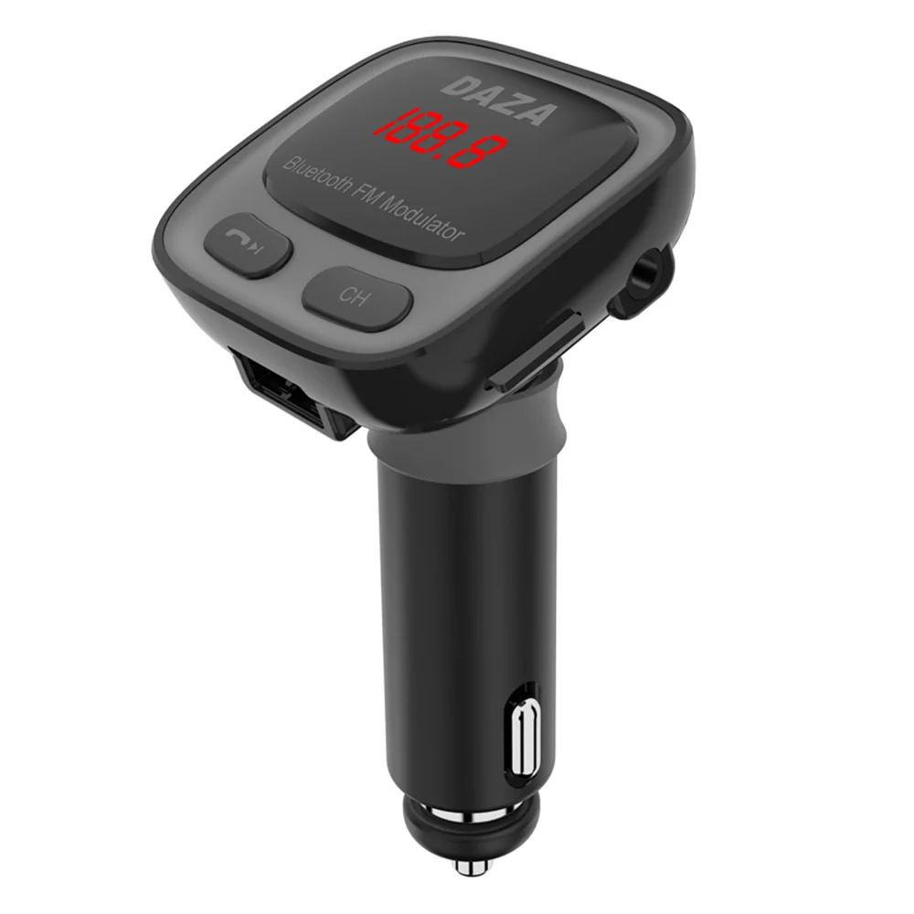 Multifunctional Digital Display Car Kit Handsfree Calling Microphone MP3 Music Player Radio FM Transmitter Car Phone Charger