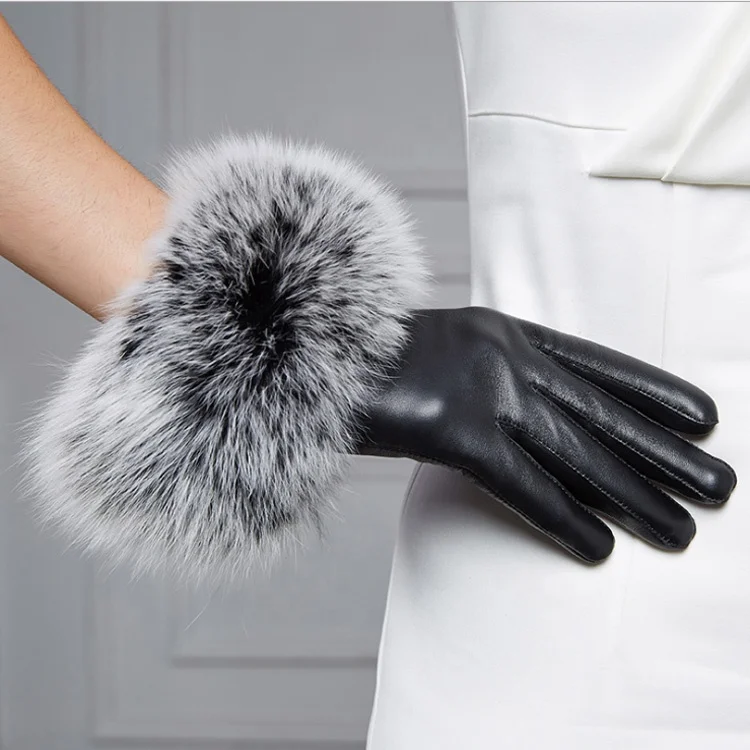 Top Product | Ladies Genuine Leather Fashion Gloves Stylish Custom Women Winter Premium Gloves