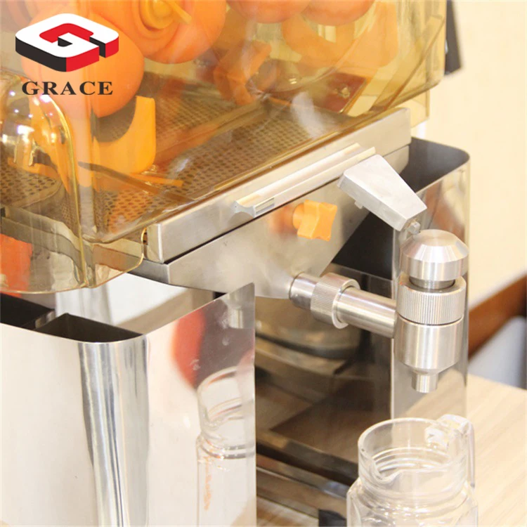 Commercial Juicer Extractor Machine Stainless Steel  Automatic Electric Orange Lemon  with Orange