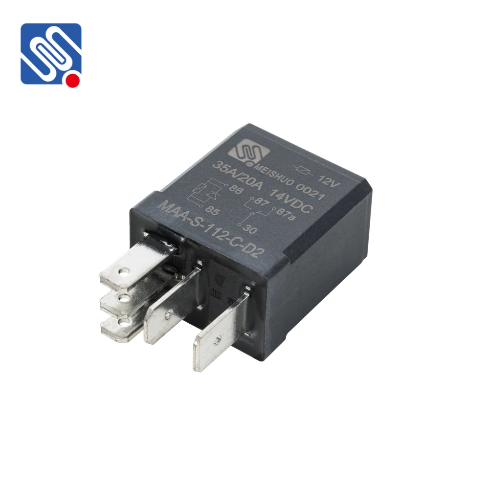 Meishuo MAA-S-112-C-D2  Automotive Relay 12V Relay 35A 12Vdc 5Pins Relays for Cars