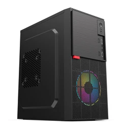 Cheap Custom Micro Atx PC Mini Desktop PC Gaming Computer Case Para PC Game Casin Casing Cabinet