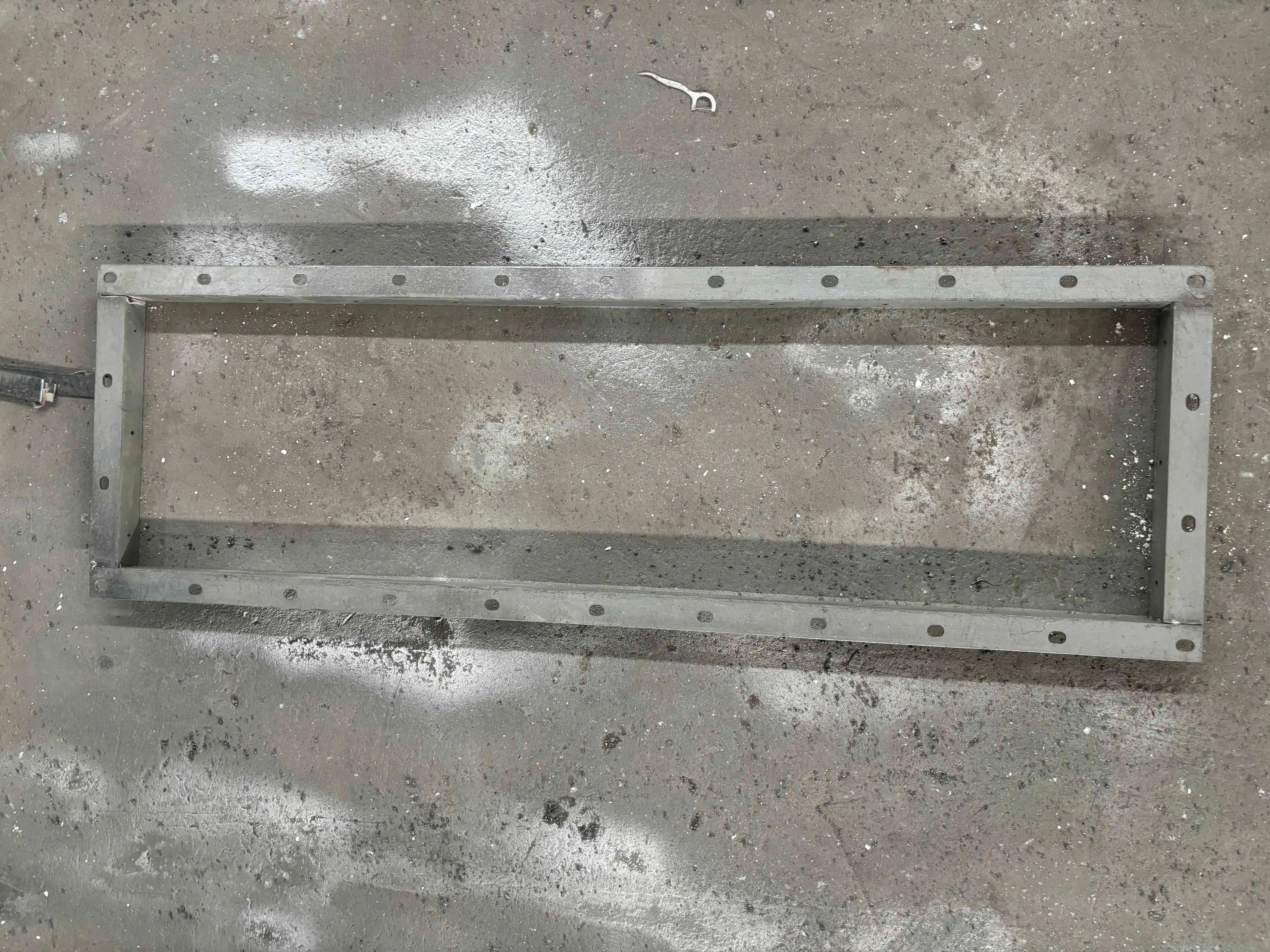 Industry using ventilation equipment air duct stainless steel flange for hvac system