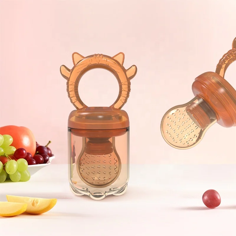 Baby Fruit vegetable Feeder Pacifier Foodie Feeder Trending New Baby Bpa Free Infant Nipple Teething Toy Silicone Pouches