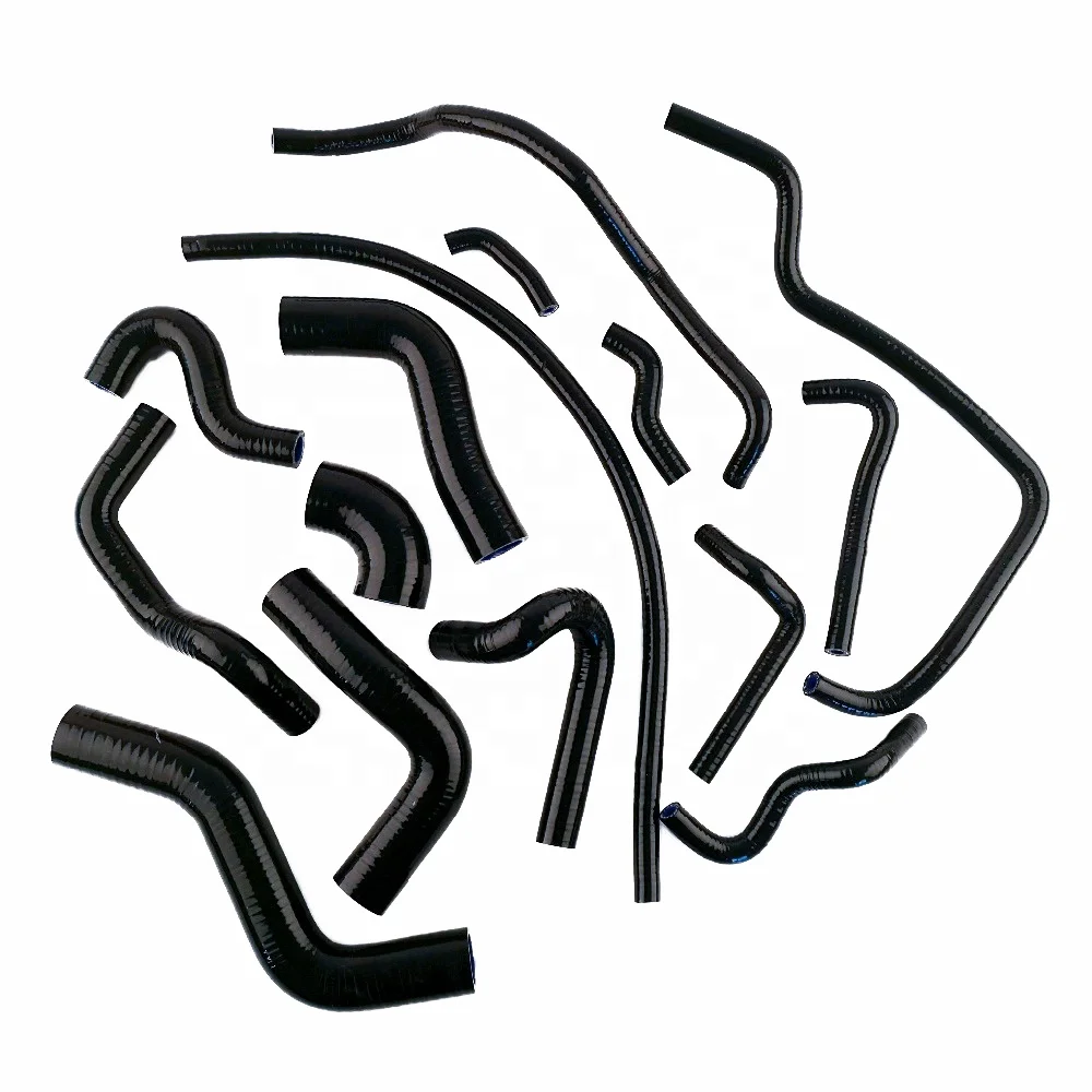 Red Blue Black Auto Intake Intercooler Turbo Pipe Engine Coupler Heater Radiator Silicone Boost Hose Kit For Majda Racing MX5 Mi