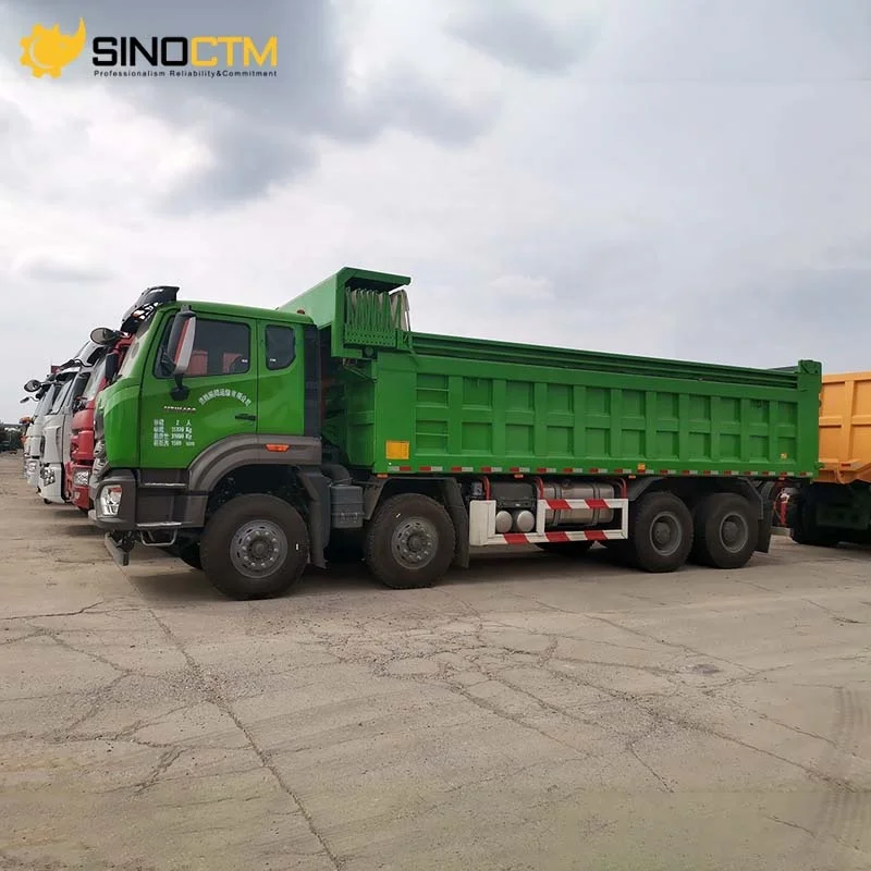 SINOTRUK HOWO NX 8X4 Dump Truck 400Hp 35Ton Diesel Manual Transmission Euro 2 Lorry trucks for Construction