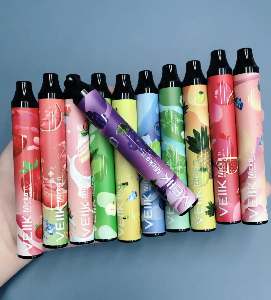 
Wholesale hot selling electronic cigarette VEIIK Micko pie vape pen 