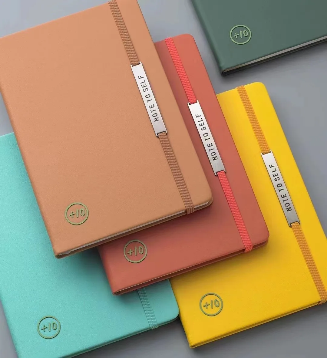 2022 new arrival PU leather promotional office  use customized planner notebook and writing pads