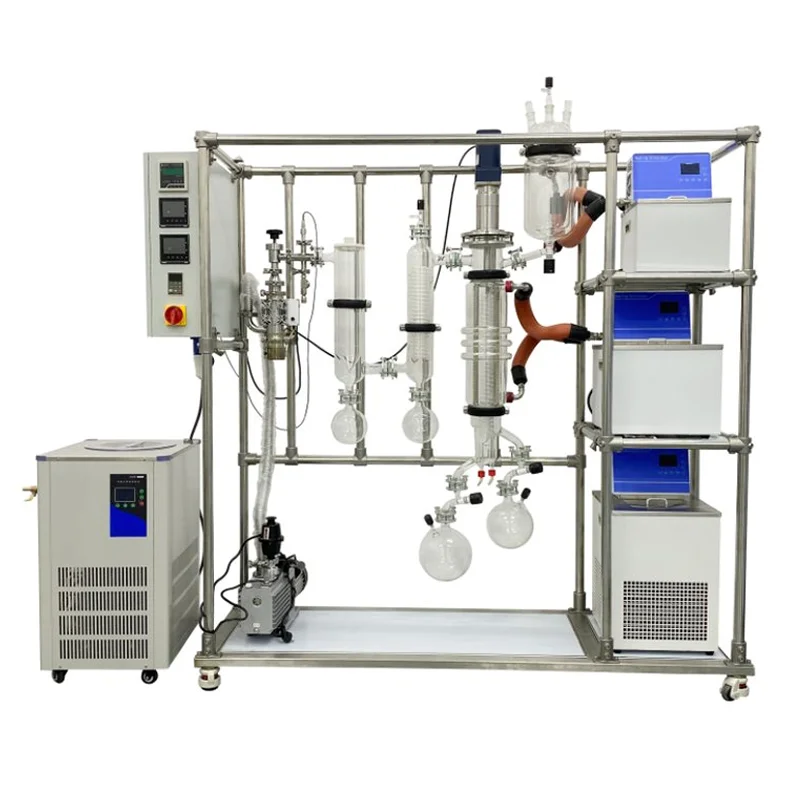 oil water alcohol molecular Disstilled molecular distillation apparatus