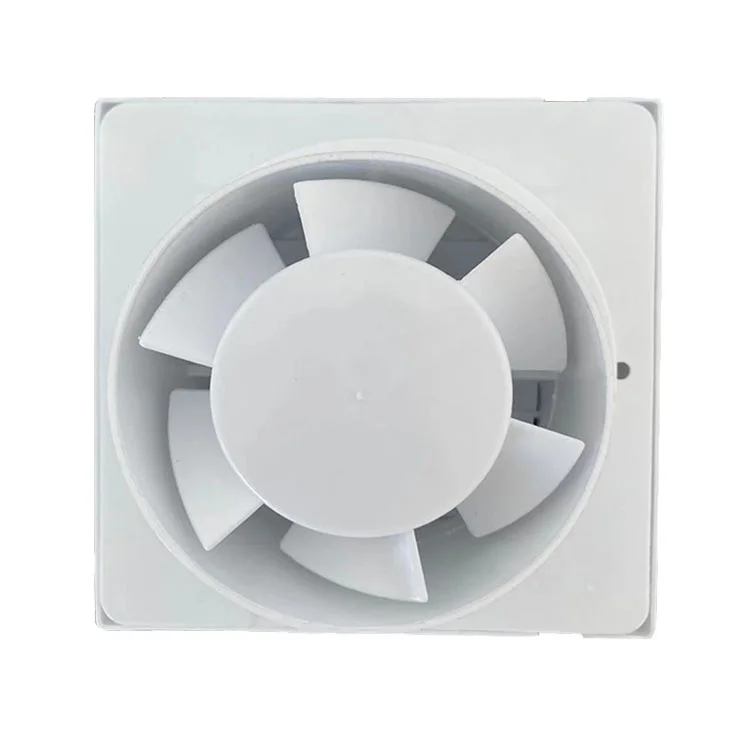 Good Quality Low Price PP Bathroom Kitchen 15w AC Electric Shutter Air Kitchen Wall Mounted Exhaust Fan