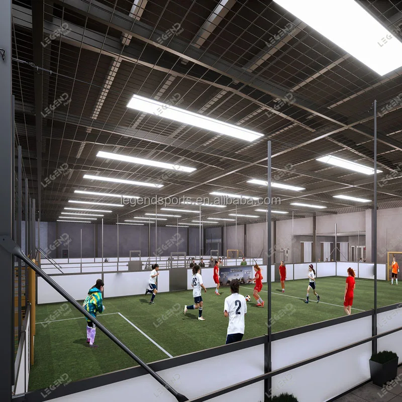 2024 Factory Fustal High Durable Artificial Synthetic Turf Soccer Grass Multifunctional Football Field Durable soccer cage