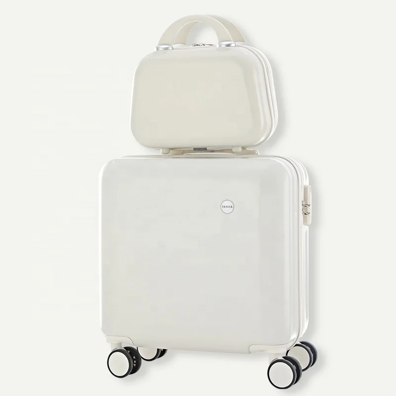 children carry on luggage trolley travel bag mini suitcase for kids