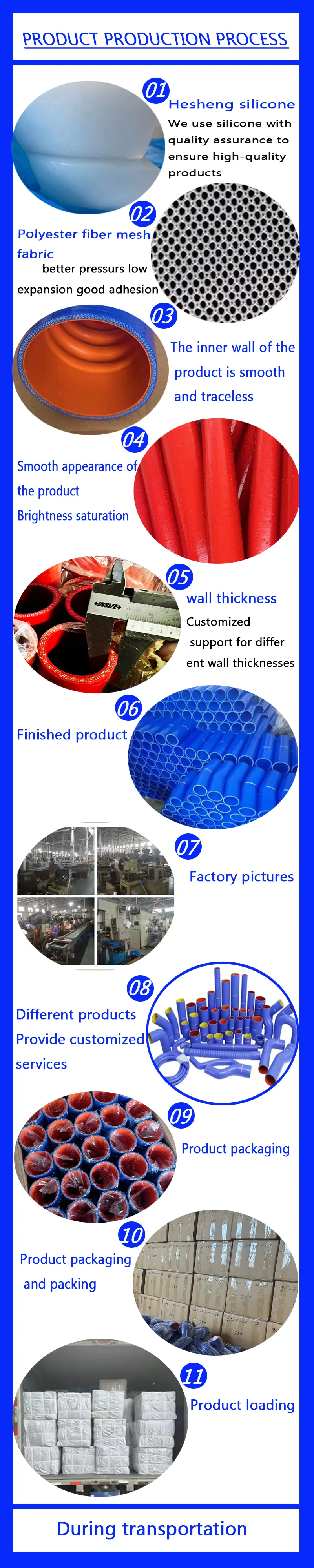 4320R-1303010 Kamaz silicone hose