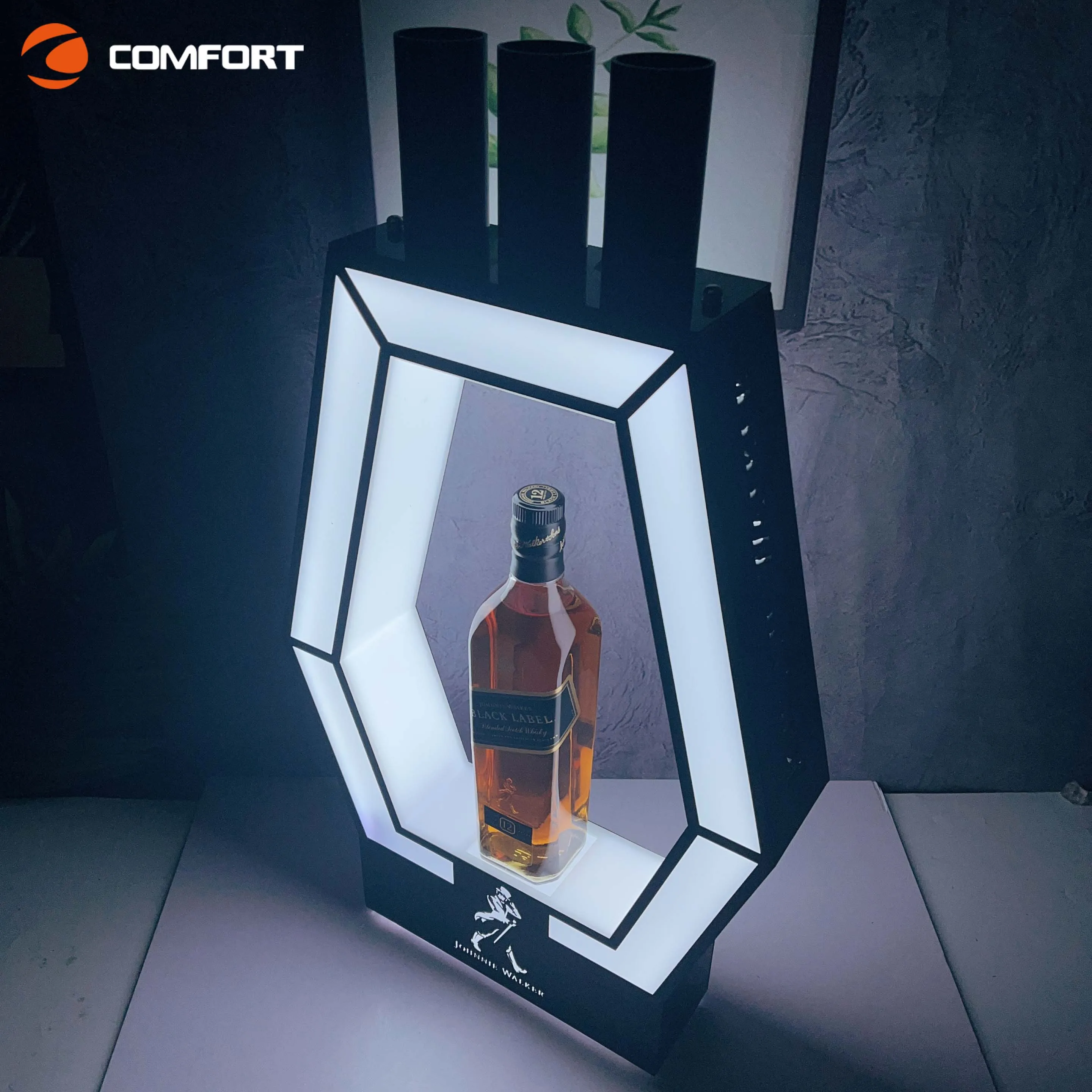 2024 Hot Selling High Quality Acrylic Spririt Whisky Grey Goose Bottle Glorifier Display